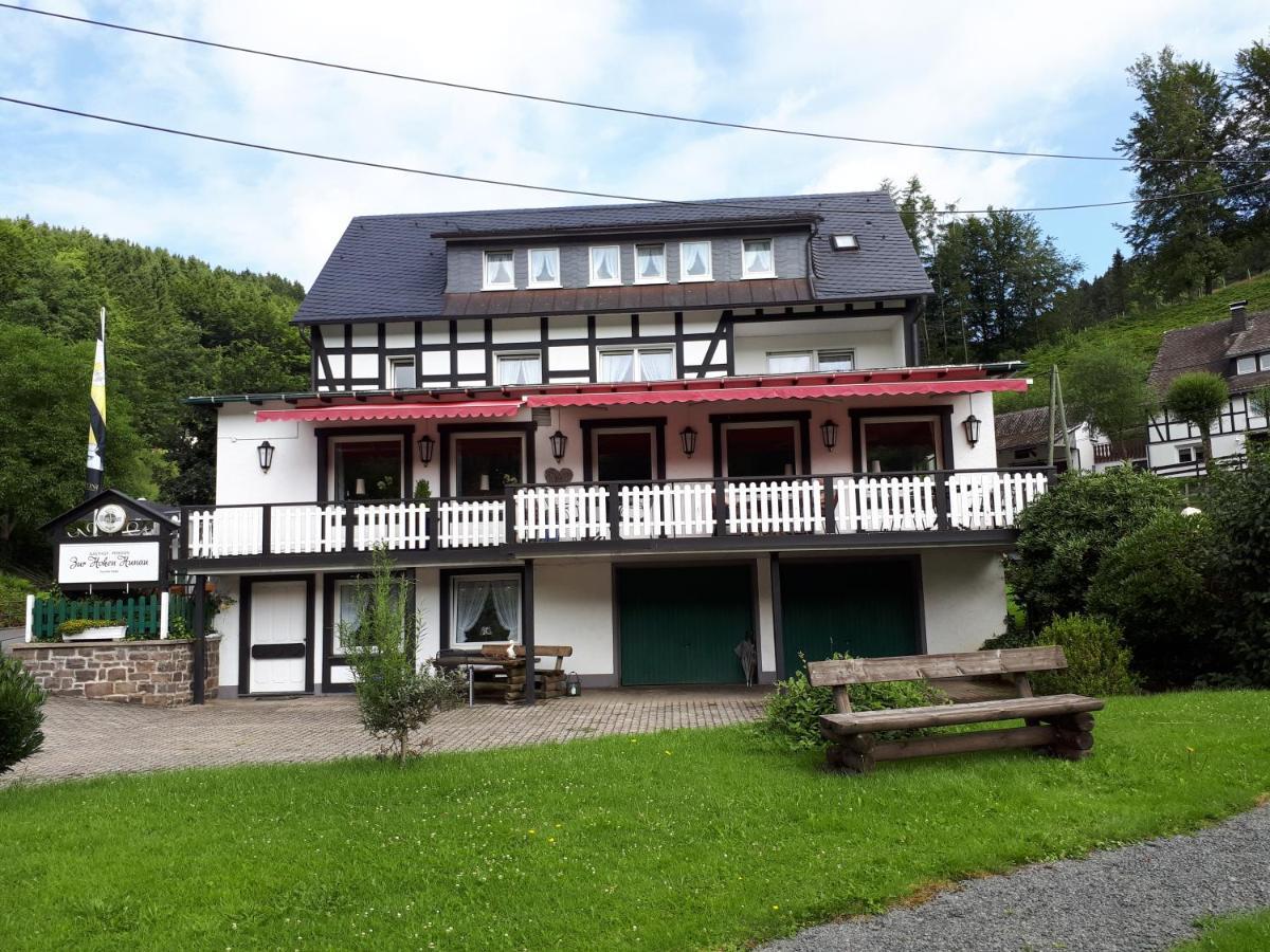 Gasthof Zur Hohen Hunau Schmallenberg Exterior foto
